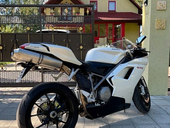 2009 Ducati 848, белый, 699000 рублей - вид 8