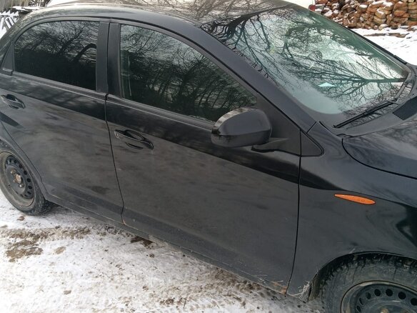 2012 Chery Bonus (A13), чёрный, 320000 рублей - вид 3