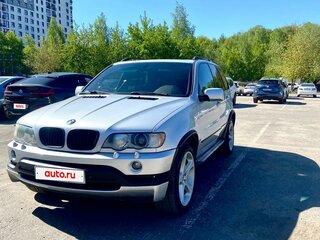 2002 BMW X5 4.6is I (E53), серый, 1100000 рублей, вид 4