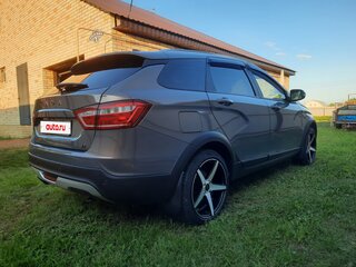 2019 Lada (ВАЗ) Vesta SW Cross I, серый, 1195000 рублей, вид 5