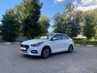 2017 Hyundai Solaris II, белый, 540000 рублей, вид 1