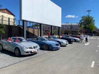 2006 Mercedes-Benz SLK-Класс 200 II (R171), серебристый, 1500000 рублей, вид 4