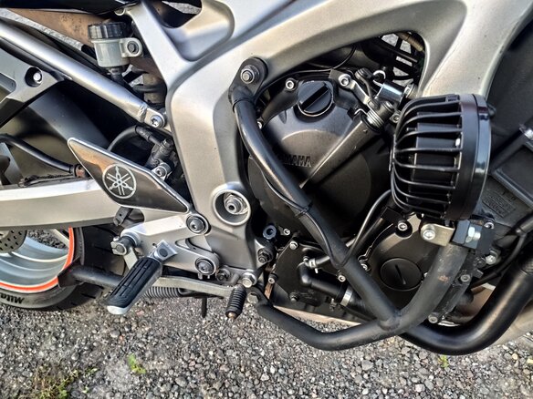 2009 Yamaha FZ6, оранжевый, 349000 рублей - вид 19