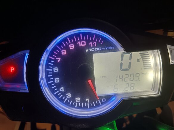 2004 Honda CB 400 Super Four, синий, 350000 рублей - вид 9