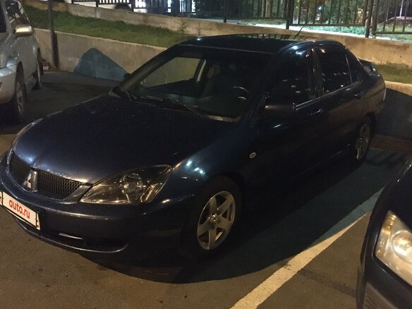 2006 Mitsubishi Lancer IX Рестайлинг, синий