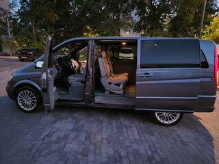 2008 Mercedes-Benz Viano Long L2 I (W639), серый, 1950000 рублей, вид 4