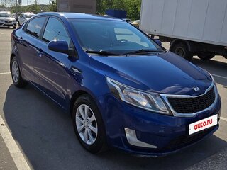 2013 Kia Rio 4-speed III, синий, 800000 рублей, вид 2