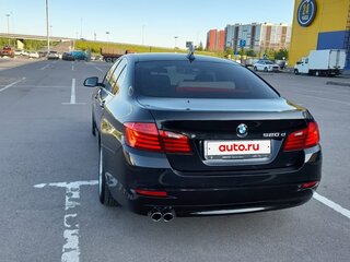2016 BMW 5 серии 520d VI (F10/F11/F07) Рестайлинг, чёрный, 2150000 рублей, вид 4