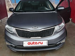 2016 Kia Rio III Рестайлинг, серый, 899000 рублей, вид 1