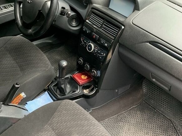 2014 Lada (ВАЗ) Priora I Рестайлинг, чёрный, 675000 рублей - вид 11