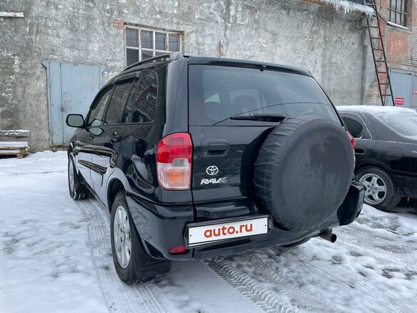 2001 Toyota RAV4 II (XA20), чёрный, 720000 рублей - вид 4