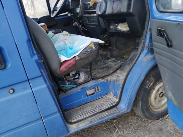 1986 Ford Transit, голубой, 225000 рублей - вид 9