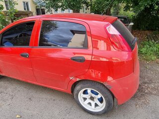 2007 Fiat Punto III Grande Punto, красный, 230000 рублей, вид 5