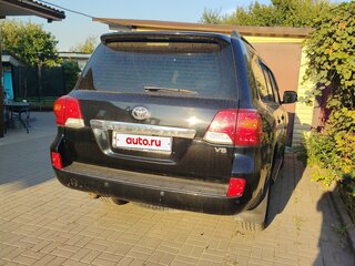 2014 Toyota Land Cruiser 200 Series Рестайлинг 1, чёрный, 4500000 рублей, вид 2
