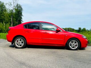 2006 Mazda 3 I (BK) Рестайлинг, красный, 400000 рублей, вид 5