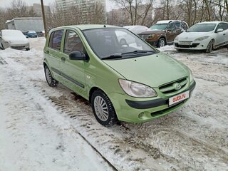 2008 Hyundai Getz I Рестайлинг, зелёный, 555000 рублей, вид 3