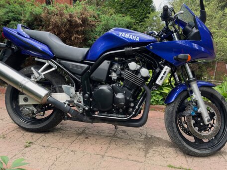 2002 Yamaha FZS600 Fazer, синий, 450000 рублей, вид 2