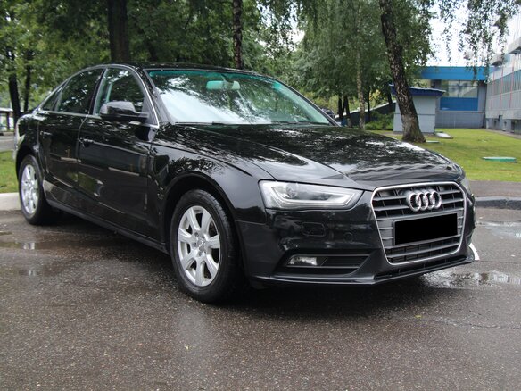 2012 Audi A4 IV (B8) Рестайлинг, чёрный