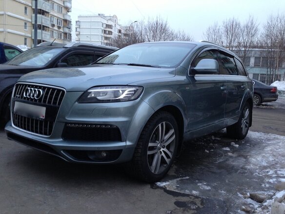 2006 Audi Q7 I (4L), голубой - вид 3