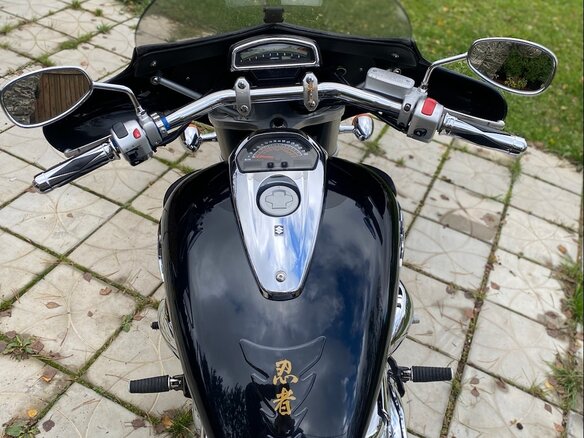 2008 Suzuki Boulevard M109R, чёрный, 930000 рублей - вид 10