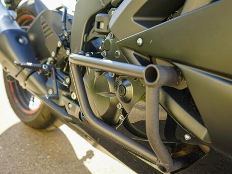 2011 Kawasaki ZX-6 Ninja, чёрный, 700000 рублей, вид 3