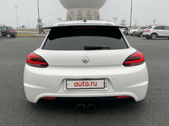 2011 Volkswagen Scirocco III, белый - вид 6
