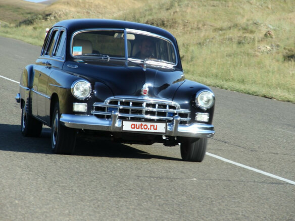 1954 ГАЗ 12 ЗИМ, синий - вид 2