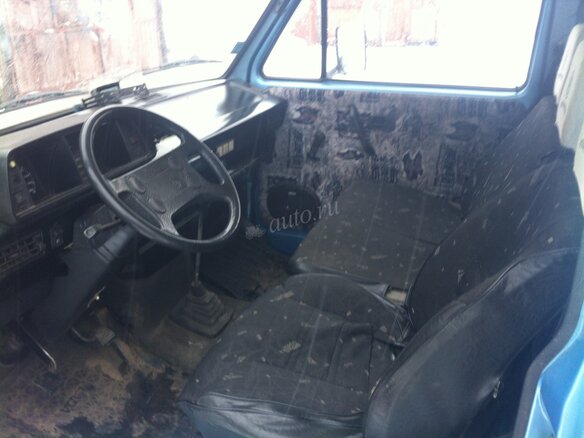 1990 Volkswagen Transporter, голубой - вид 4