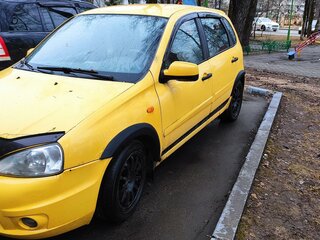 2011 Lada (ВАЗ) Kalina Sport I, жёлтый, 250000 рублей, вид 1