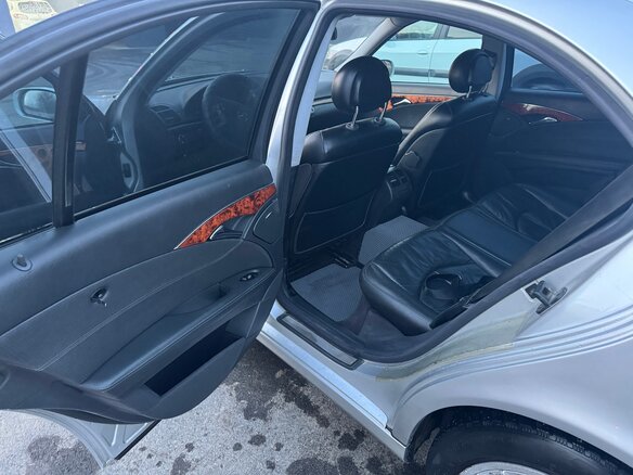 2003 Mercedes-Benz E-Класс 220 III (W211, S211), серебристый, 850000 рублей - вид 11