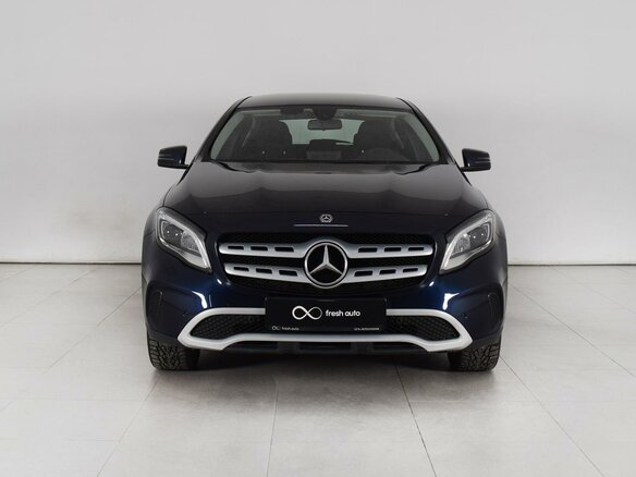 2018 Mercedes-Benz GLA 200 I (X156) Рестайлинг, синий - вид 2