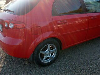 2006 Chevrolet Lacetti I, красный, 380000 рублей, вид 3