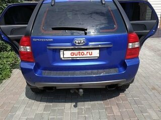 2007 Kia Sportage II Рестайлинг, синий, 800000 рублей, вид 3