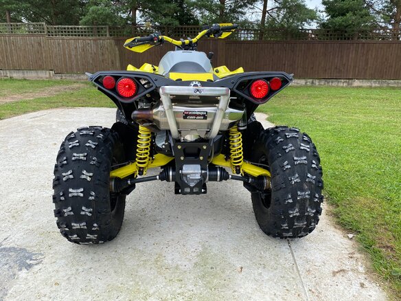 2019 BRP Can-Am Renegade 1000, жёлтый - вид 5