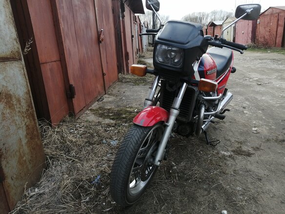 1984 Honda CX, красный - вид 2