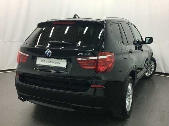 2013 BMW X3 28i xDrive II (F25), чёрный - вид 3