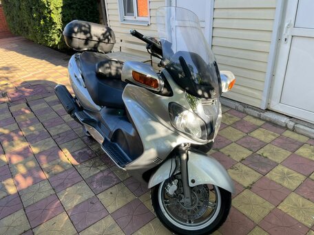 2004 Suzuki Burgman (SkyWave) 650, серебристый, 350000 рублей, вид 2