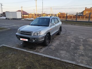 2005 Hyundai Santa Fe I, серебристый, 500000 рублей, вид 2