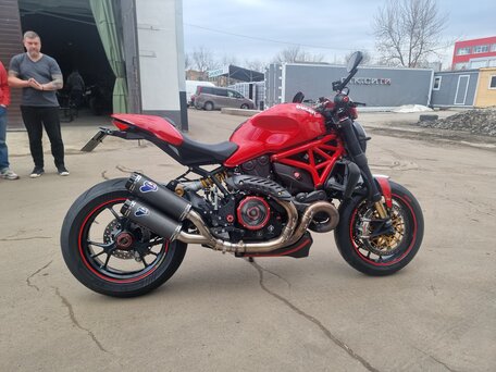 2016 Ducati Monster 1200, красный, 1800000 рублей, вид 2