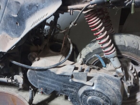 1998 Honda Forza, чёрный, 15000 рублей - вид 4