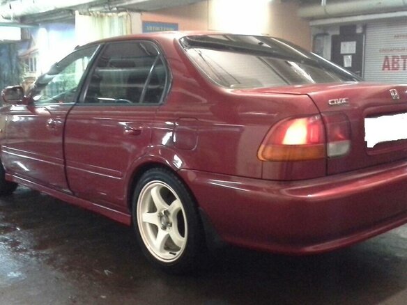 1999 Honda Civic VI, красный - вид 7
