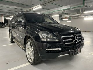 2012 Mercedes-Benz GL-Класс 500 I (X164) Рестайлинг, чёрный, 3250000 рублей, вид 3