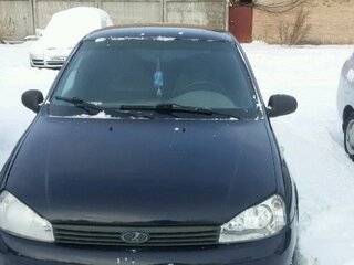 2008 Lada (ВАЗ) Kalina I, чёрный, 250000 рублей, вид 1