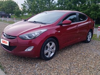 2012 Hyundai Elantra V (MD), красный, 1150000 рублей, вид 1
