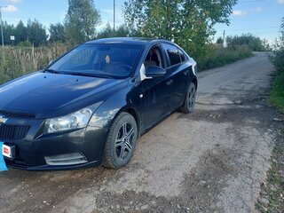 2012 Chevrolet Cruze I, чёрный, 450000 рублей, вид 1