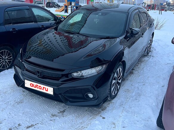 2018 Honda Civic X, чёрный, 2070000 рублей - вид 1