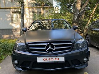 2007 Mercedes-Benz C-Класс 280 III (W204), чёрный, 1300000 рублей, вид 2