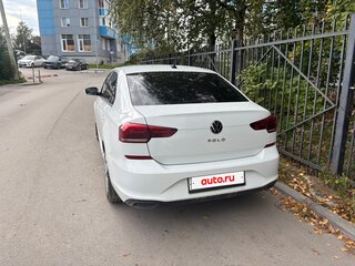 2020 Volkswagen Polo VI, белый, 610000 рублей, вид 2