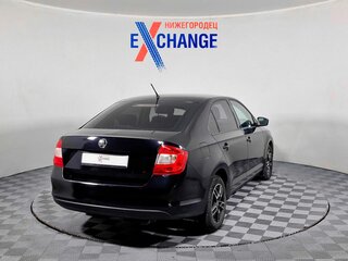 2014 Skoda Rapid I, чёрный, 543000 рублей, вид 5