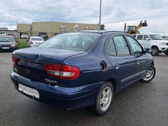 2003 Renault Megane I Рестайлинг, синий, 99000 рублей - вид 3